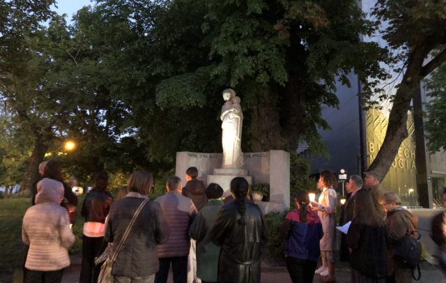 Nabożeństwo Majowe na Poczekajce